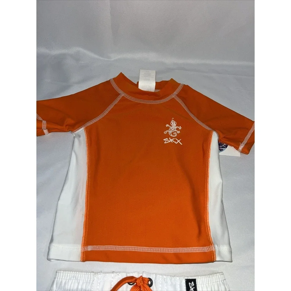 Skechers Surf SKX Boys 12 Month Rash Guard 2‎ Piece Swimsuit